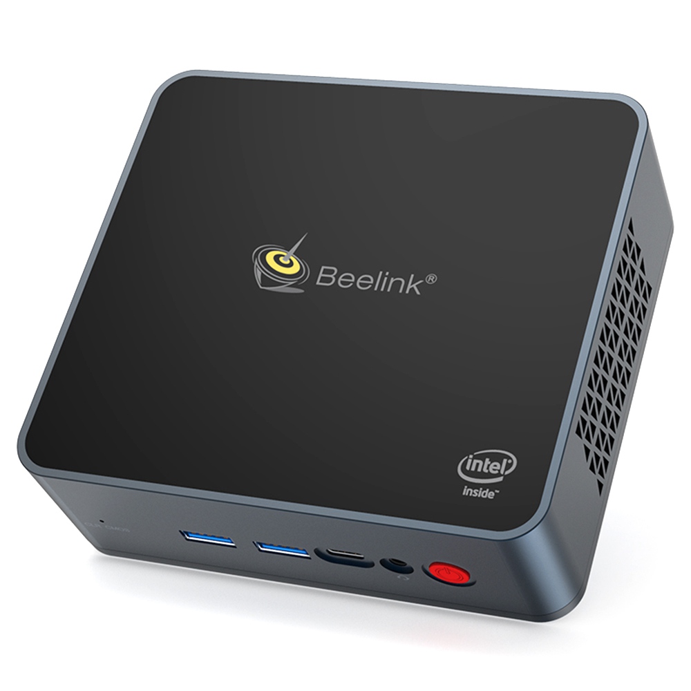 Beelink GK55 Windows10 Mini PC Gemini Lake-R J4125 Quad Core 8GB RAM 256GB SSD 2.4G+5G WIFI HDMI*2