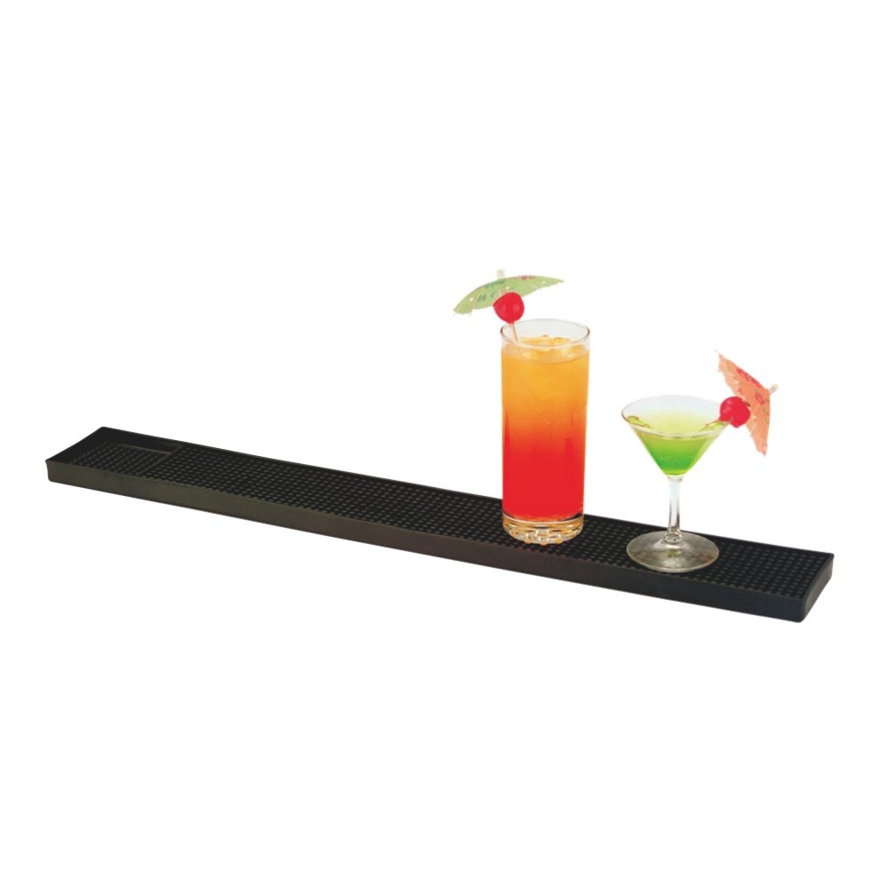 Service Bar Mat Μαύρο Λάστιχο 59x8x1cm