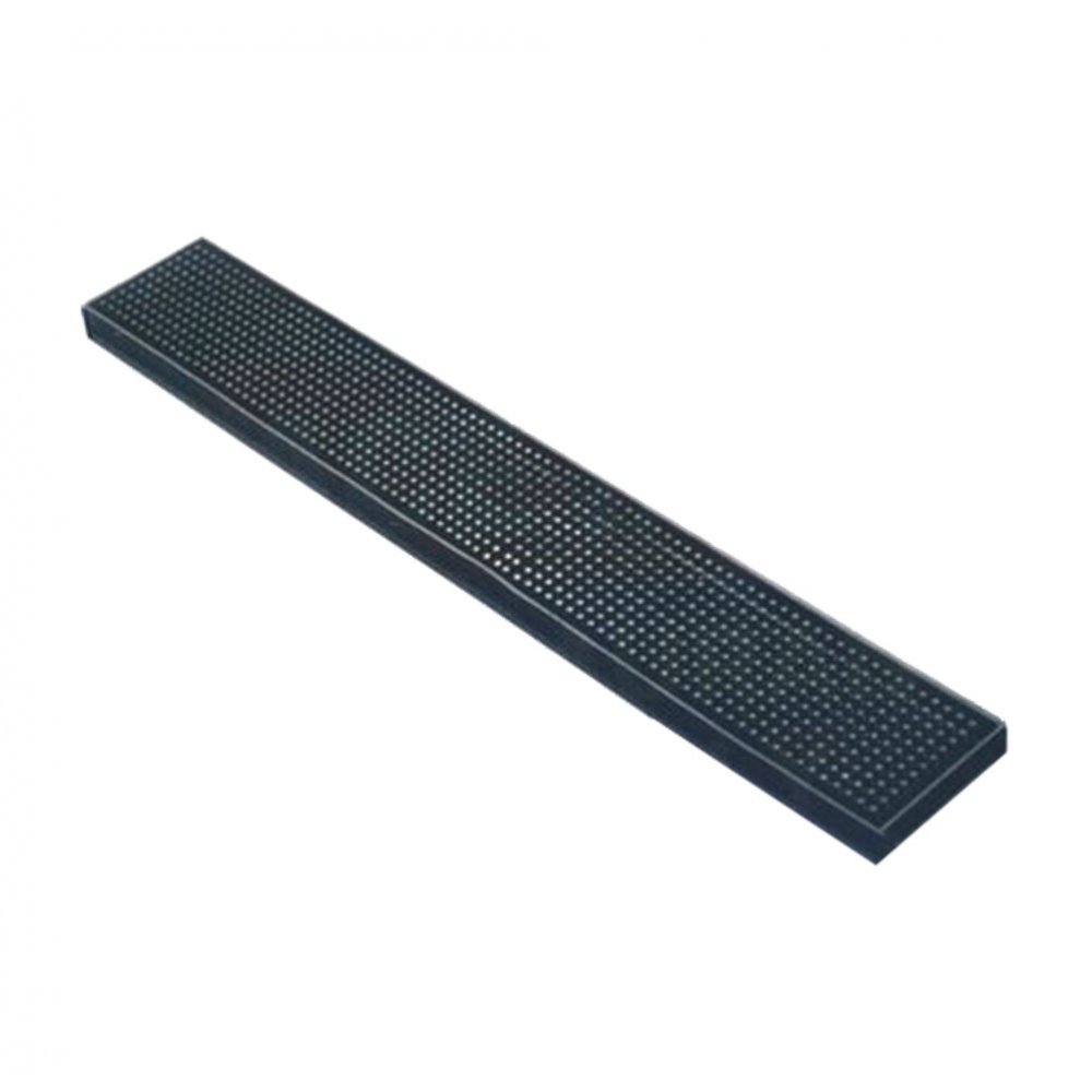 Service Bar Mat Μαύρο Λάστιχο, 70x10x1cm, The Bars, Ιταλίας
