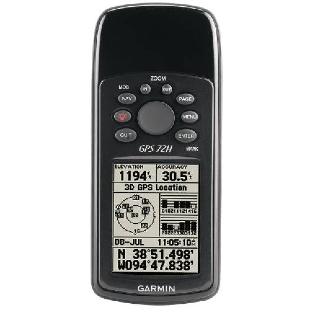 Garmin GPS 72H Φορητό GPS πλοήγησης χειρός.