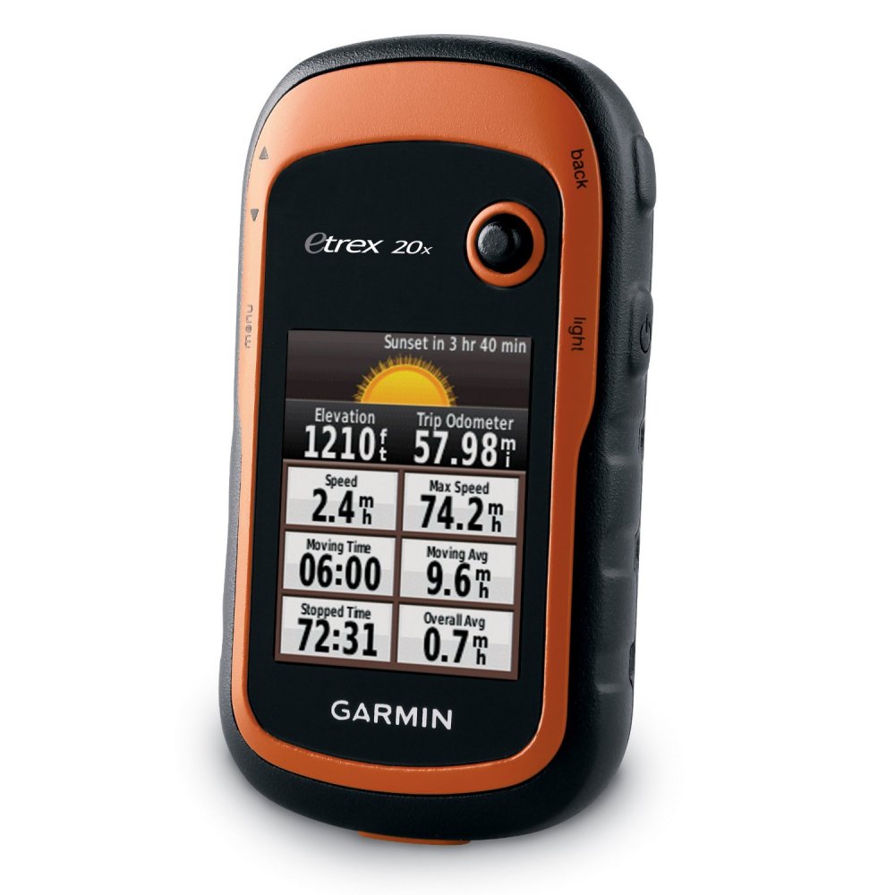 Garmin eTrex 20x Φορητό GPS πλοήγησης χειρός με προφορτωμένο Topo Drive Hellas.