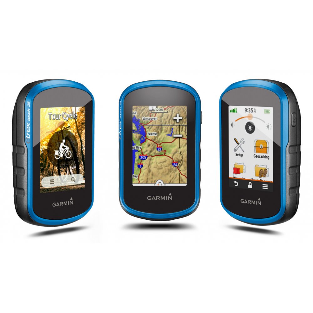 Garmin eTrex 25 Touch Φορητό GPS χειρός με αναλυτικούς χάρτες Ελλάδος.