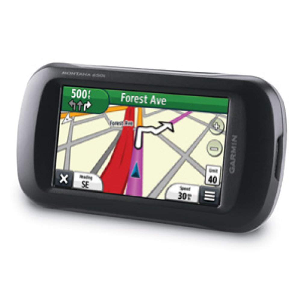 Garmin Montana 650t  με οθόνη αφής, κάμερα, αλτίμετρο και πυξίδα.