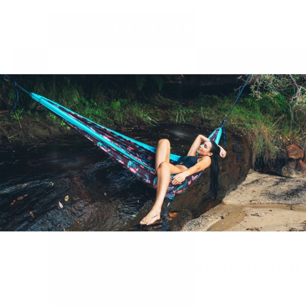 Eno-051 Αιώρα Double Nest Print Aloha Blue