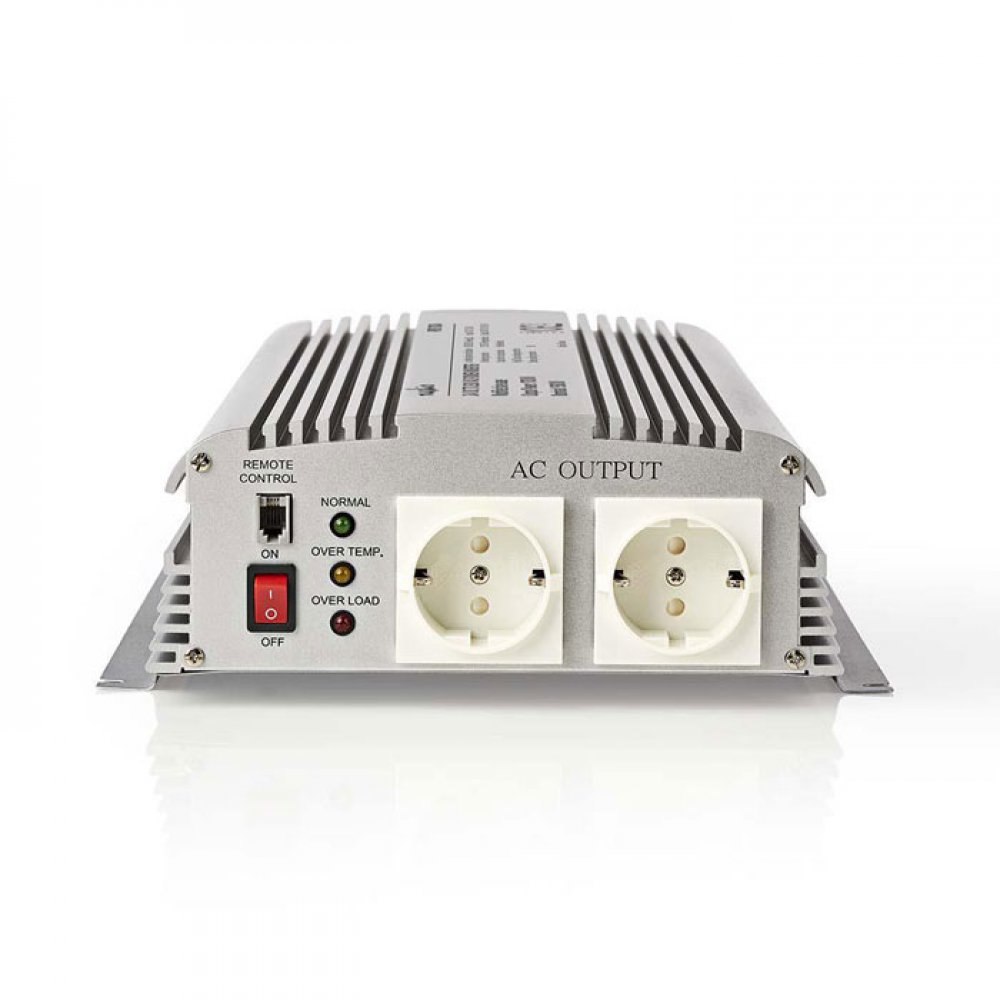  Inverter 1700W με Έξοδο Τροποποιημένης Ημιτονοειδής Κυματομορφής που Μετατρέπει την Τάση από 24V DC σε 230V AC. 