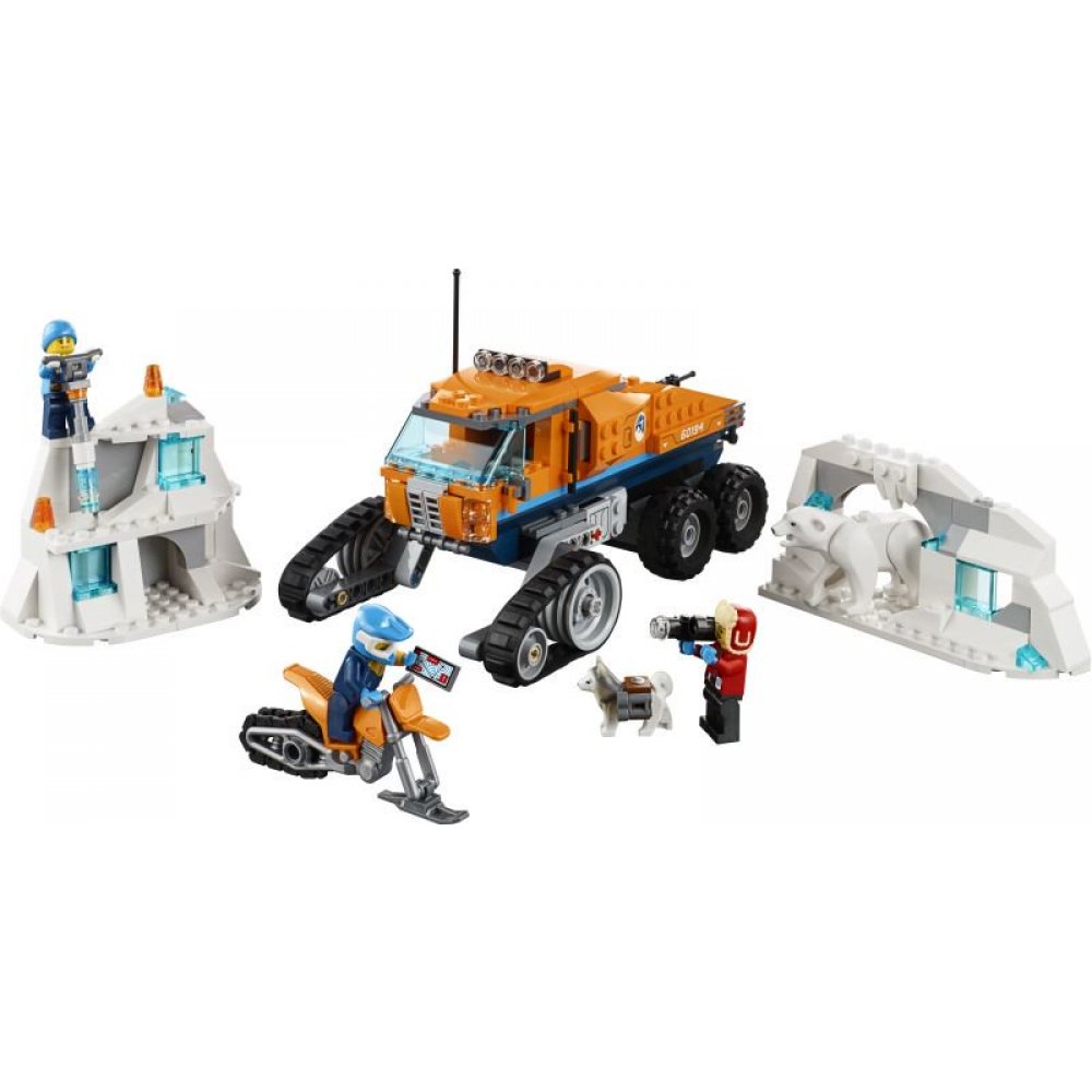 Lego City:Arctic Scout Truck Αρκτικό Ανιχνευτικό Φορτηγό (60194)