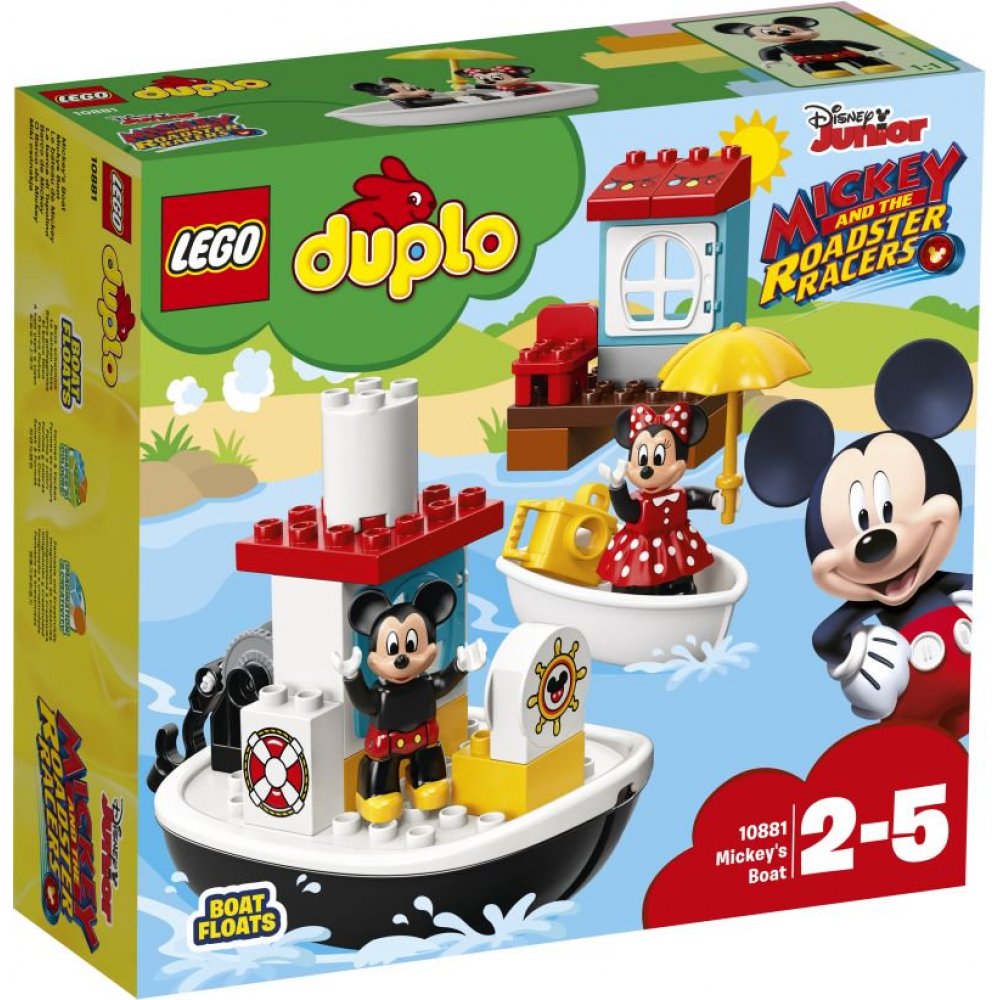 Lego Duplo: Disney Mickey And The Roadster Racer Mickey's Boat (10881) 