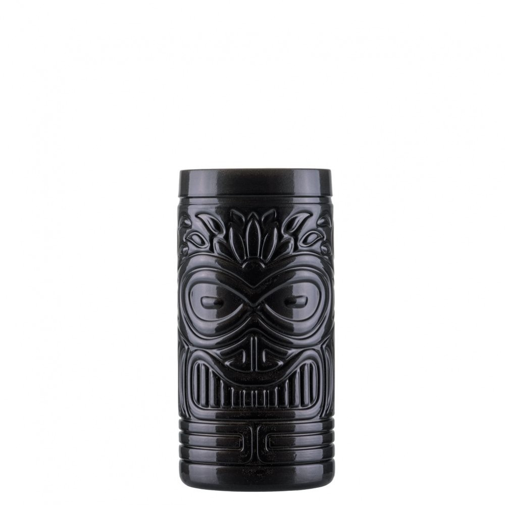 Γυάλινο Ποτήρι coctail TIKI 50cl, Φ7.5 x 15cm, FIJI χρώμα BLACK MIRROR.Συσκευασία 6 τεμαχίων