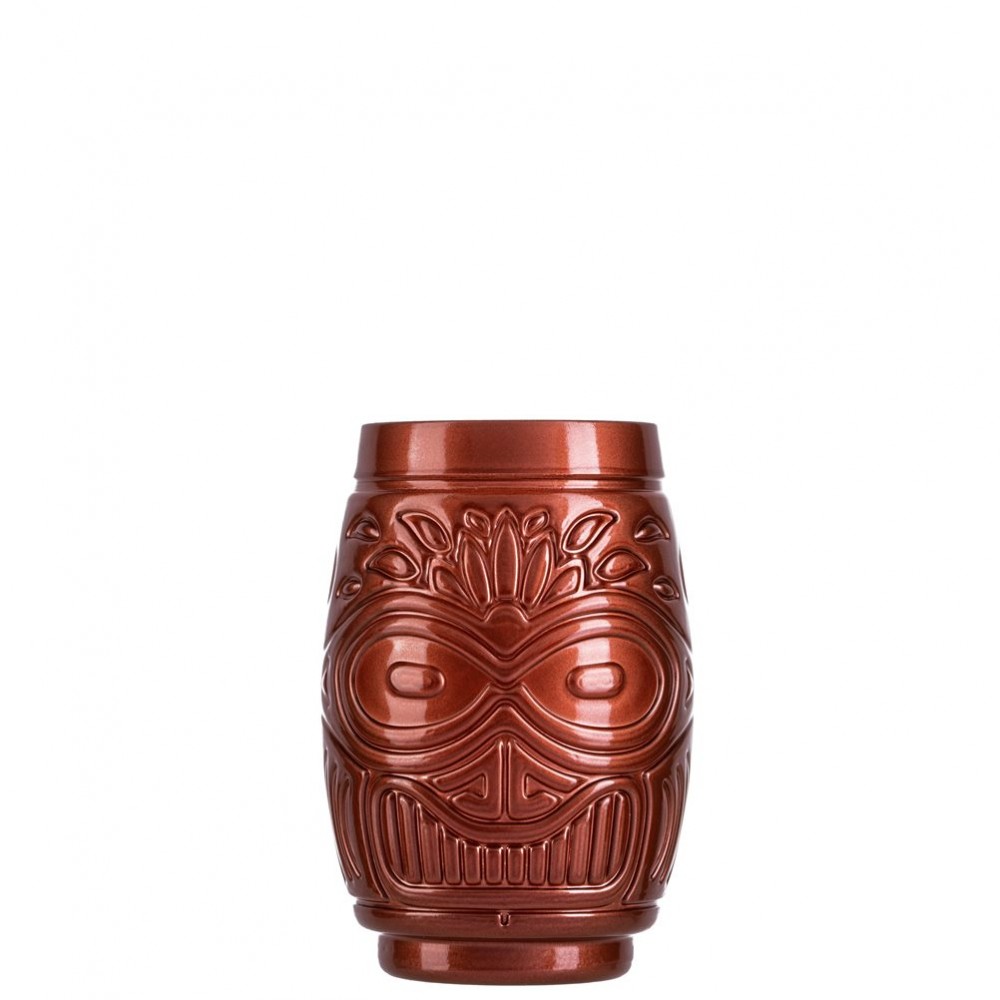 Γυάλινο Ποτήρι coctail TIKI 50cl, Φ8.8 x 13 cm, στοιβαζόμενο, FIJI  χρώμα Χαλκού Συσκευασία 6 τεμαχίων