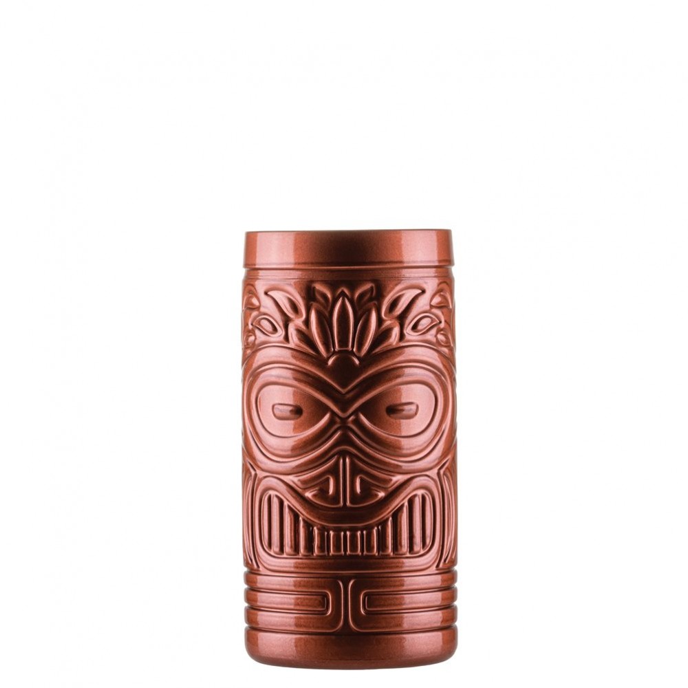 Γυάλινο Ποτήρι coctail TIKI 50cl, Φ7.5 x 15cm, FIJI  χρώμα Xαλκού.Συσκευασία 6 τεμαχίων