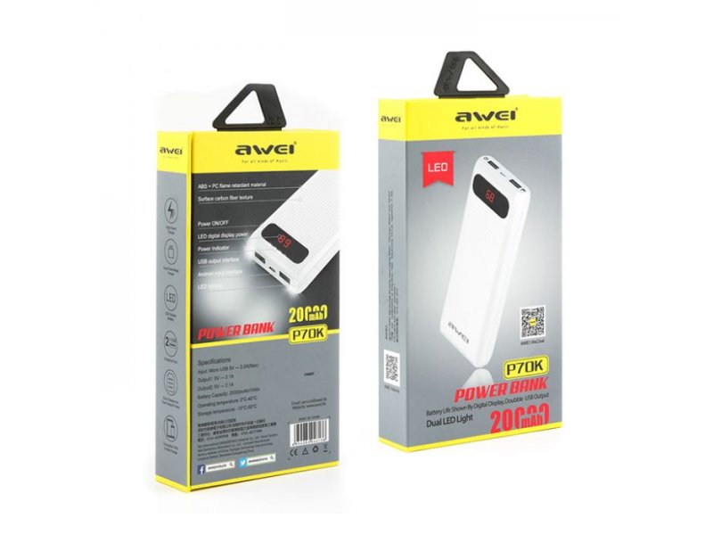 Awei p51k power bank 1000mah Awei p51k power bank 1000mah