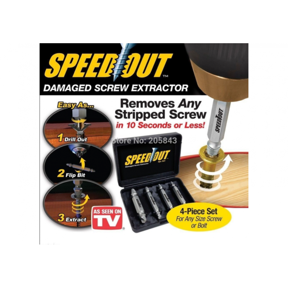  Σετ εξολκέων για βίδες Speed Out