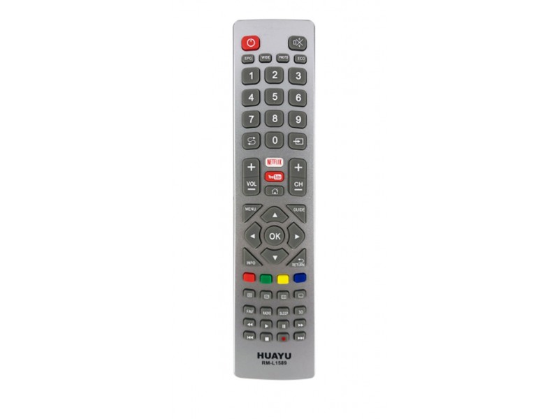 Συμβατό Τηλεχειριστήριο Για Τηλεοράσεις Sharp Smart TV Συμβατό Τηλεχειριστήριο Για Τηλεοράσεις Sharp Smart TV