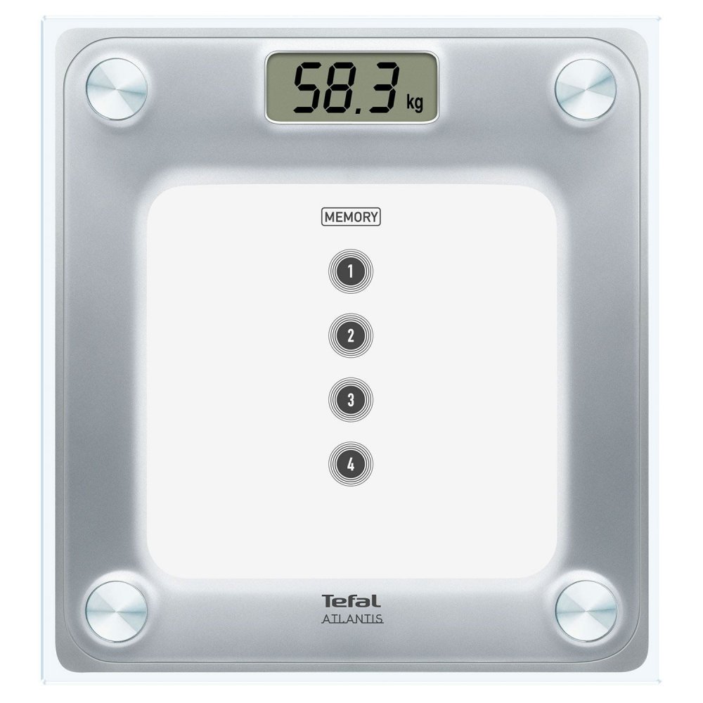 Tefal PP3020 Atlantis Memo Ζυγαριά Σώματος Με Μνήμες